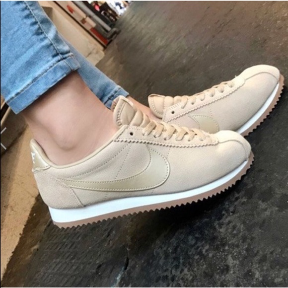 Nike Shoes - NWT Nike Classic Cortez Suede Mushroom WMNS